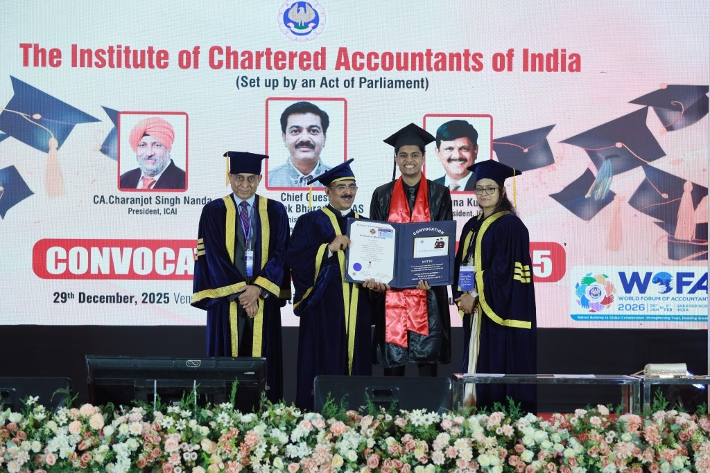 ICAI Convocation December 2025